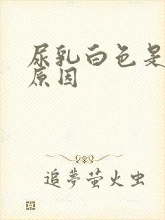 尿乳白色是什么原因