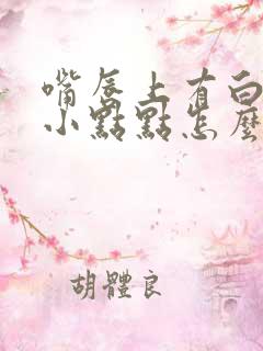 嘴唇上有白色的小点点怎么治疗