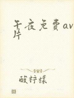 午夜免费av毛片