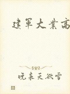 建军大业高清