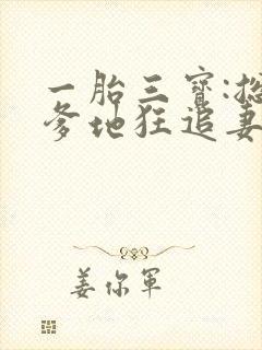 一胎三宝:总裁爹地狂追妻谈谈.