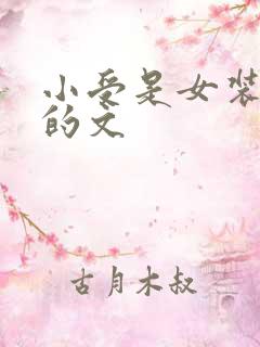 小受是女装大佬的文