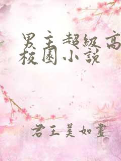 男主超级高冷的校园小说