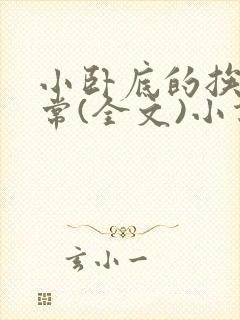 小卧底的挨打日常(全文)小说