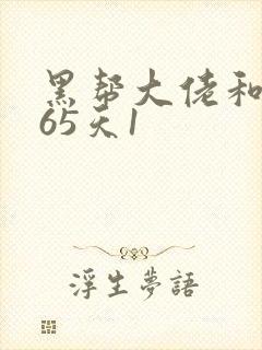 黑帮大佬和我365天1