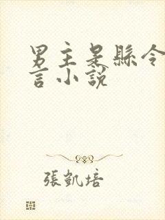 男主是县令的古言小说