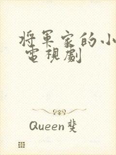 将军家的小娘子 电视剧