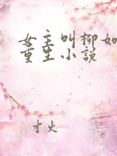 女主叫柳如烟的重生小说