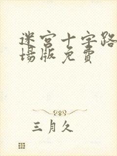 迷宫十字路口剧场版免费