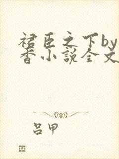 裙臣之下by书香小说全文阅读