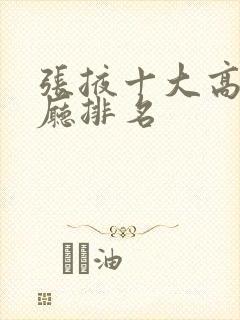 张掖十大高档餐厅排名