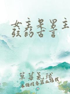 女主是男主的续弦的古言