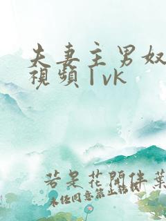 夫妻主男奴— 视频 | vk