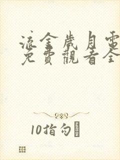 流金岁月电视剧免费观看全集策驰