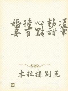 婚后心动凌总追妻有点甜笔趣阁