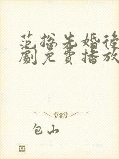 范总先婚后爱短剧免费播放