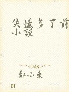 失忆多了前男友小说