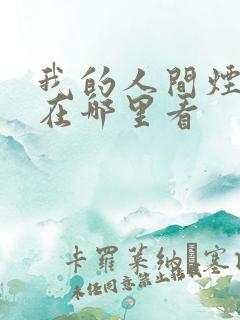 我的人间烟火 在哪里看