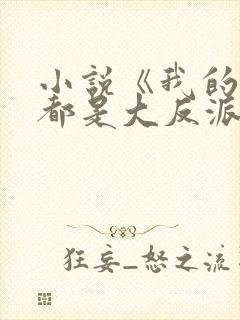 小说《我的徒弟都是大反派》