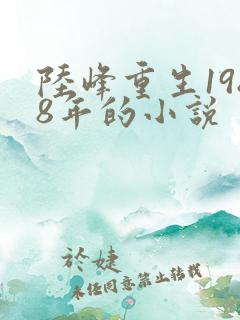 陆峰重生1988年的小说