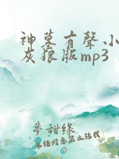 神墓有声小说大灰狼版mp3