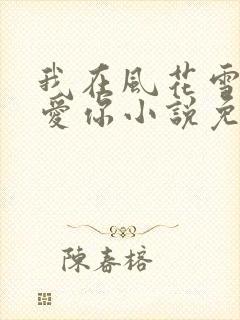 我在风花雪月里爱你小说免费阅读