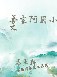 吾家阿囡小说全文