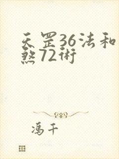 天罡36法和地煞72术