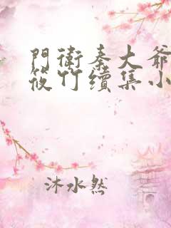 门卫秦大爷之付筱竹续集小说