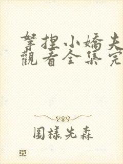 拿捏小娇夫免费观看全集完整版