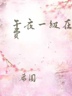 午夜一级在线免费