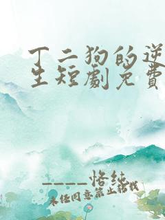 丁二狗的逆袭人生短剧免费观看