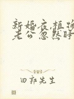 新婚夜,植物人老公忽然睁开眼最新章节