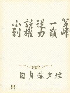 小说从一等功臣到权力巅峰