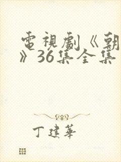 电视剧《朝雪录》36集全集免费