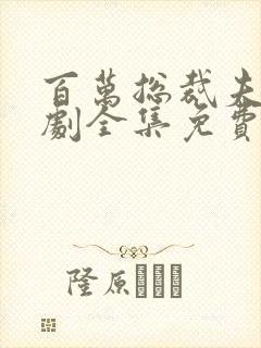 百万总裁夫人短剧全集免费观看