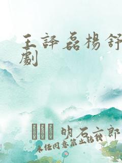 王译磊杨舒予短剧