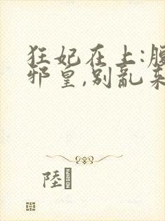 狂妃在上:腹黑邪皇,别乱来