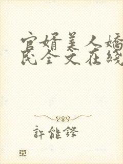 官婿美人娇王建民全文在线阅读