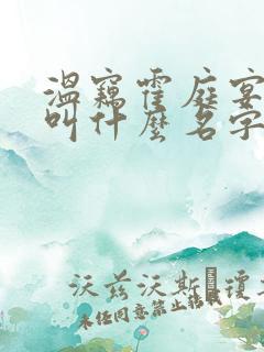 温窃霍庭宴小说叫什么名字