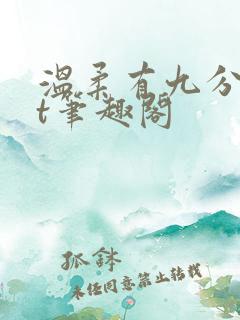 温柔有九分txt笔趣阁