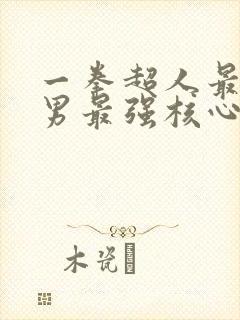 一拳超人最强之男最强核心