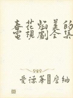 春花焰美的时光电视剧全集免费观看