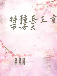 特种兵王重回都市洛天