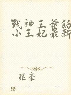 战神王爷的调皮小王妃最新章节