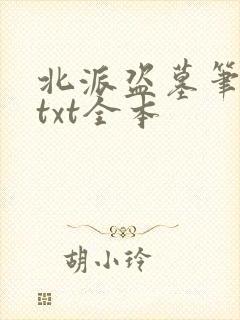 北派盗墓笔记 txt全本