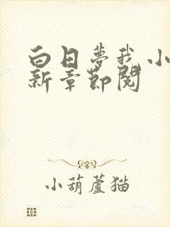 白日梦我小说最新章节阅