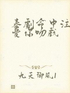 泰剧命中注定我爱你吻戏