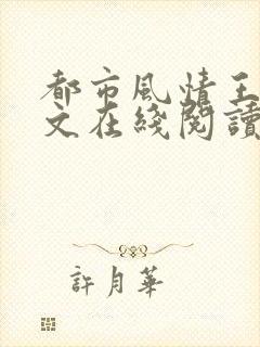 都市风情王枫全文在线阅读