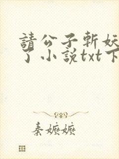 请公子斩妖裴不了小说txt下载